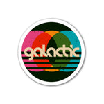 Galactic Circle Sticker